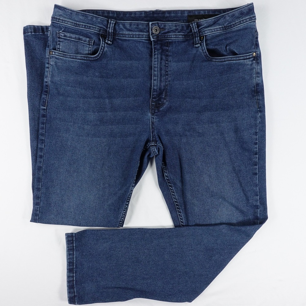 The Perfect Jean NYC Slim Fit Mens 38x30 Stretch Casual Denim Blue